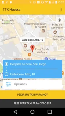 TTX Taxi Huesca android App screenshot 3